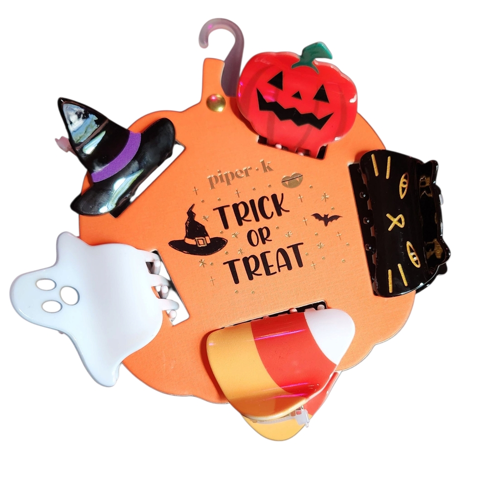 Piper K Halloween Hair Clip Set